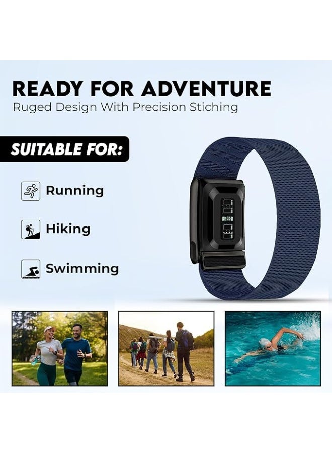 سوار دادو الرياضي المصنوع من النايلون فائق النعومة متوافق مع أجهزة  | حزام متين ومريح يسمح بمرور الهواء | غير متوافق مع الجيل الرابع - Image 2